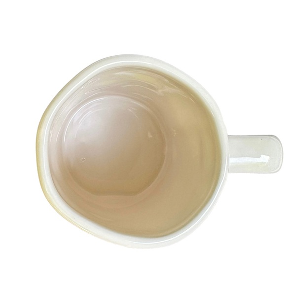 Rae Dunn SING Mug White Black Large Letter Dimples NWT 2017 OG - Picture 7 of 12